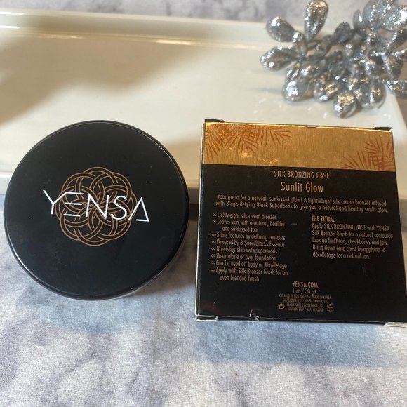 Yesna Silk Bronzing Base Sunlit Glow, Sunkissed Glow, NEW - Full Size 1 oz/30 g - Picture 4 of 9